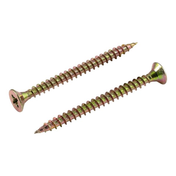 Саморез для крепления гипсокартона к дереву, желтый цинк