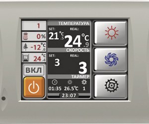 Черная рамка C1G Komfovent