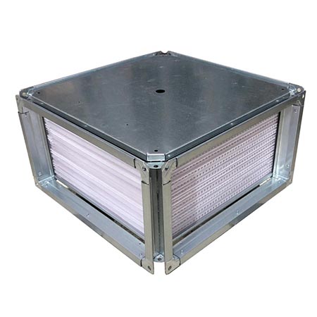 Пластинчатый рекуператор (полимерный) 500x250