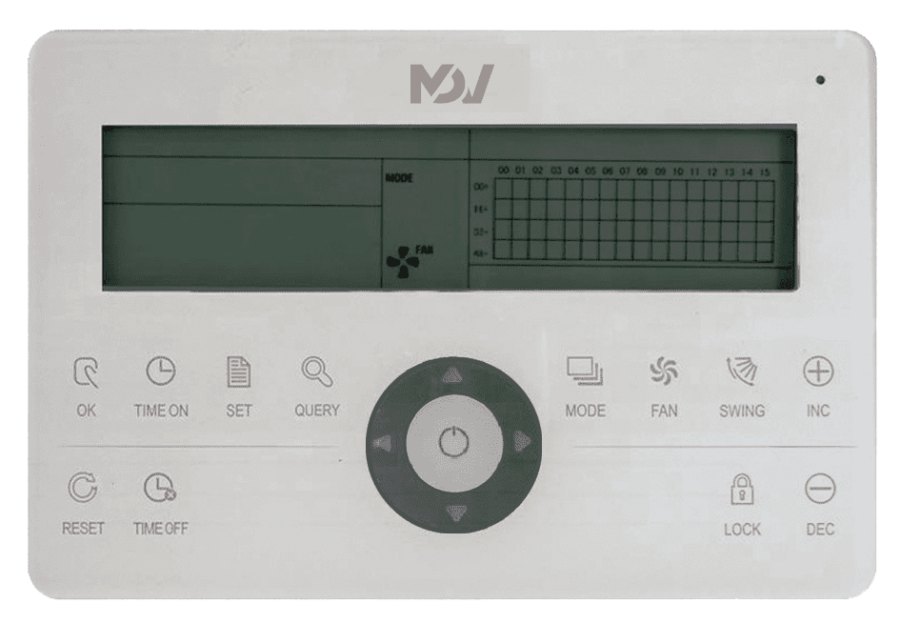 Настенный двухтрубный фанкойл MDV MDKG-V250C