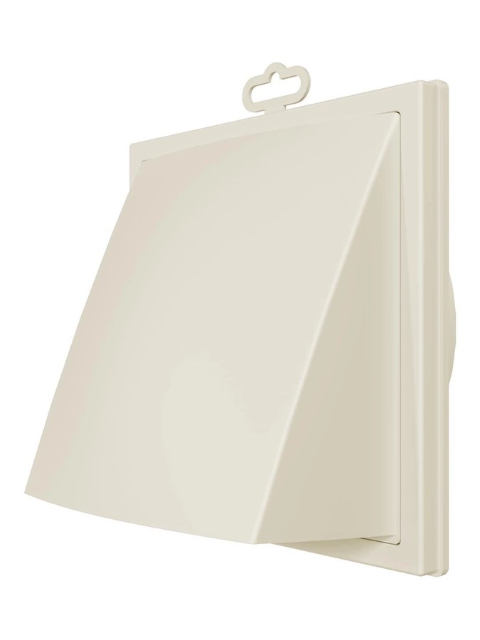 Выход стенной КФВ фланец D150/160 обратный клапан 190х190 ASA айвори ERA