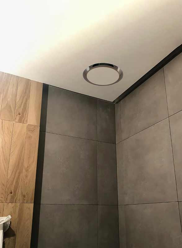 Круглый диффузор скрытого монтажа с пленум-боксом ACD-КСД