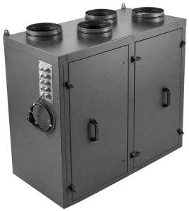 Приточно-вытяжная установка с роторным рекуператором RWN-RR-6000(50c)-ЕС(B500)-W-Vertical(N)
