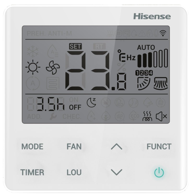 Сплит-система канального типа Hisense HEAVY Classic AUD-36HX4SHH1/AUW-36H6SD