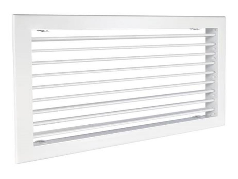 Настенная однорядная решётка ZILON 1 WA 600*150