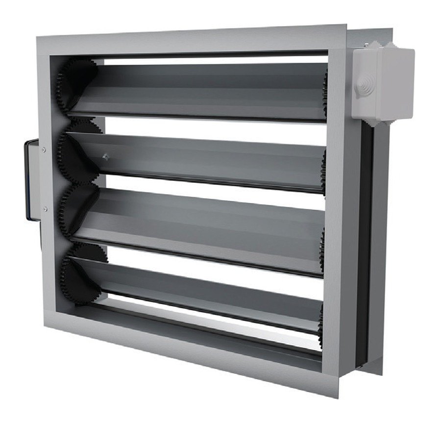 Воздушный клапан с электроподогревом ВКп 200×1200 Воздушный клапан с электроподогревом ВКп 200×1200